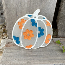 Load image into Gallery viewer, Fall Flower Pumpkin Car Freshie