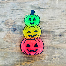 Load image into Gallery viewer, Halloween Triple Stack Jack-o-Lantern Car Freshie
