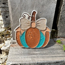 Load image into Gallery viewer, Fall Pumpkin with Bow Car Freshie