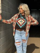 Load image into Gallery viewer, Ryanne's Fall Aztec Tee