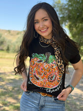 Load image into Gallery viewer, Callie Ann Stelter Thankful Pumpkin Crew Tee & Sweatshirt