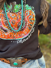 Load image into Gallery viewer, Callie Ann Stelter Thankful Pumpkin Crew Tee & Sweatshirt