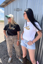 Load image into Gallery viewer, Leopard Spur Tee- WHITE