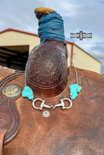 Load image into Gallery viewer, Turquoise Bit Necklace