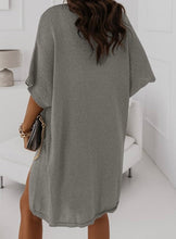 Load image into Gallery viewer, Dolman Half Sleeve Pocketed Long Cardigan