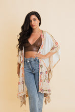 Load image into Gallery viewer, Bohemian Artisan Stitch Tapestry Kimono