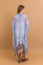 Load image into Gallery viewer, Velvet Dream Mesh Tapestry Kimono