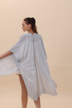 Load image into Gallery viewer, Lightweight Crochet Trim Boho Kimono Cardigan