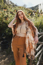 Load image into Gallery viewer, Allover Floral Print Kimono