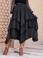 Load image into Gallery viewer, ClaudiaG Tasha Tiered Midi Skirt