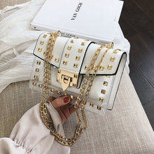 Load image into Gallery viewer, ClaudiaG Betty Shoulder Bag -Clear/White