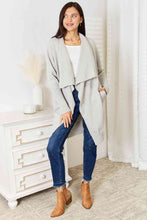 Load image into Gallery viewer, ClaudiaG Duster Cardigan with Pockets