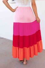 Load image into Gallery viewer, ClaudiaG Mariana Tiered Maxi Skirt