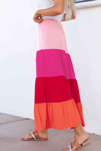 Load image into Gallery viewer, ClaudiaG Mariana Tiered Maxi Skirt