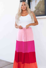 Load image into Gallery viewer, ClaudiaG Mariana Tiered Maxi Skirt