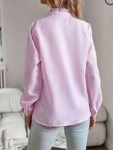 Load image into Gallery viewer, ClaudiaG Nat Ruffle Trim Shirt