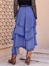 Load image into Gallery viewer, ClaudiaG Tasha Tiered Midi Skirt