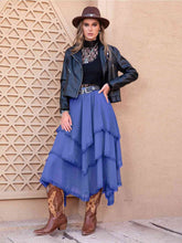 Load image into Gallery viewer, ClaudiaG Tasha Tiered Midi Skirt