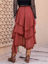 Load image into Gallery viewer, ClaudiaG Tasha Tiered Midi Skirt
