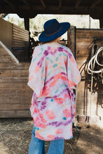 Load image into Gallery viewer, Daydream Tie Dye Cover Up Kimono