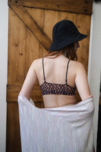 Load image into Gallery viewer, Ditsy Floral Mesh Lace Trim Bralette
