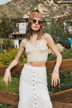 Load image into Gallery viewer, Gingham Smocked Bralette