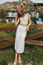 Load image into Gallery viewer, Gingham Smocked Bralette