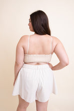 Load image into Gallery viewer, Gingham Smocked Bralette Plus Size