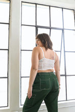 Load image into Gallery viewer, Lace Longline Corset Bralette Plus