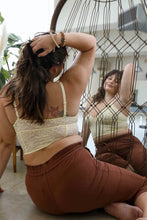 Load image into Gallery viewer, Lace Longline Corset Bralette Plus