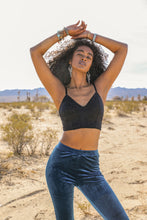 Load image into Gallery viewer, Lace Longline Corset Bralette Small / Black