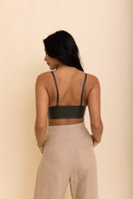 Load image into Gallery viewer, Posh Faux Leather Longline Bralette