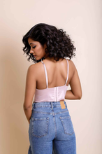 Load image into Gallery viewer, Satin Longline Bralette
