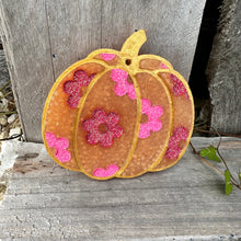 Load image into Gallery viewer, Fall Flower Pumpkin Car Freshie
