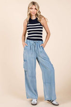 Load image into Gallery viewer, Mony Cargo Wide Leg Pants
