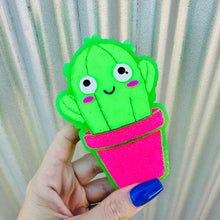Load image into Gallery viewer, **Custom** Cute Cactus Car Freshie
