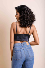 Load image into Gallery viewer, Satin Longline Bralette
