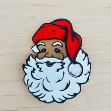Load image into Gallery viewer, Vintage Christmas Santa Face Car Freshie
