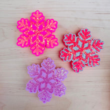 Load image into Gallery viewer, Snow Flake Car Freshie
