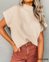 Load image into Gallery viewer, Short sleeve sweater
