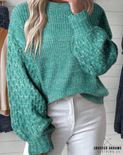 Load image into Gallery viewer, Cable knit sweater
