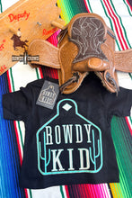 Load image into Gallery viewer, TURQUOISE- Rowdy Kid Tee
