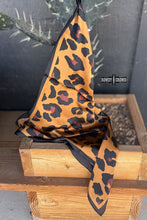 Load image into Gallery viewer, SMALL Lazy Leopard Wild Rag
