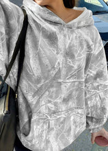 Load image into Gallery viewer, Woodland Print Oversized Sporty Hoodie
