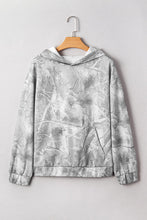 Load image into Gallery viewer, Woodland Print Oversized Sporty Hoodie
