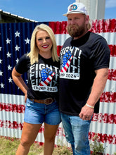 Load image into Gallery viewer, Fight Fight Fight Trump 2024 Tee
