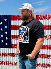 Load image into Gallery viewer, Fight Fight Fight Trump 2024 Tee
