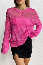 Load image into Gallery viewer, Seeing Stars Oversized Sweater
