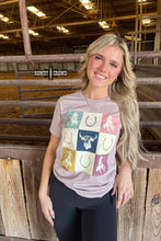 Load image into Gallery viewer, Cowboy Check Tee
