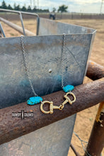 Load image into Gallery viewer, Turquoise Bit Necklace
